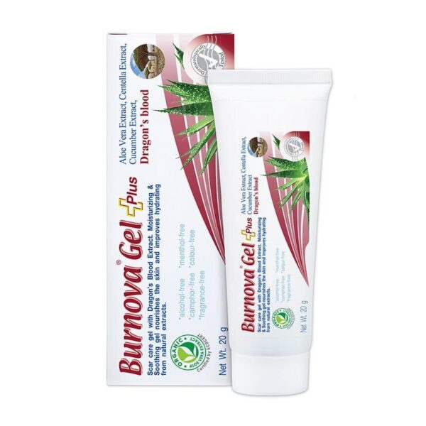 Gel dưỡng Burnova Gel Plus Dragon's Blood 20g