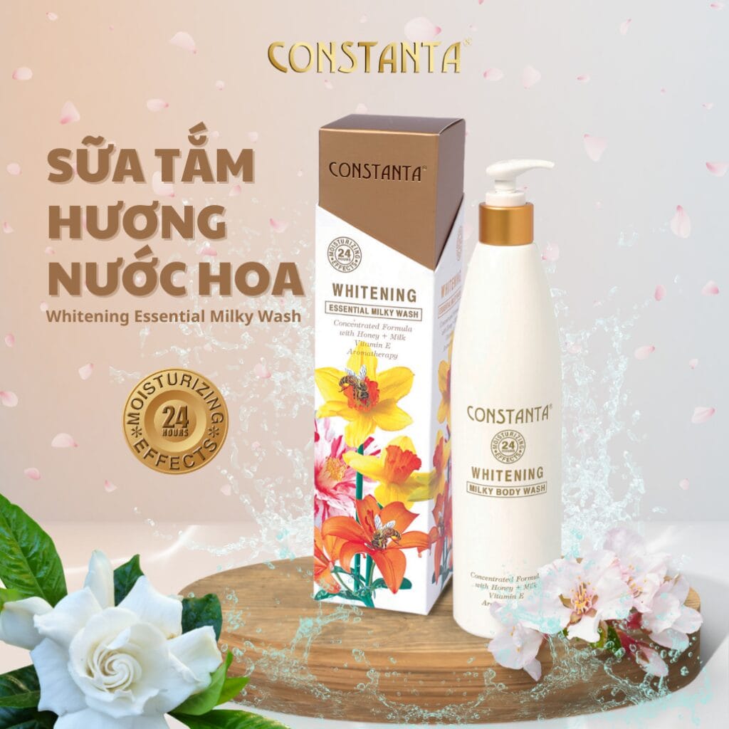Sữa tắm trắng da Constanta