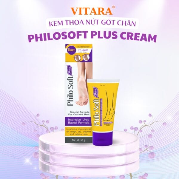 kem thoa nứt gót chân Philo
