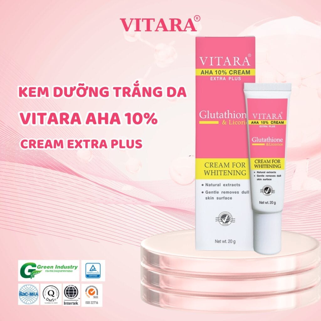 Kem trắng da Vitara