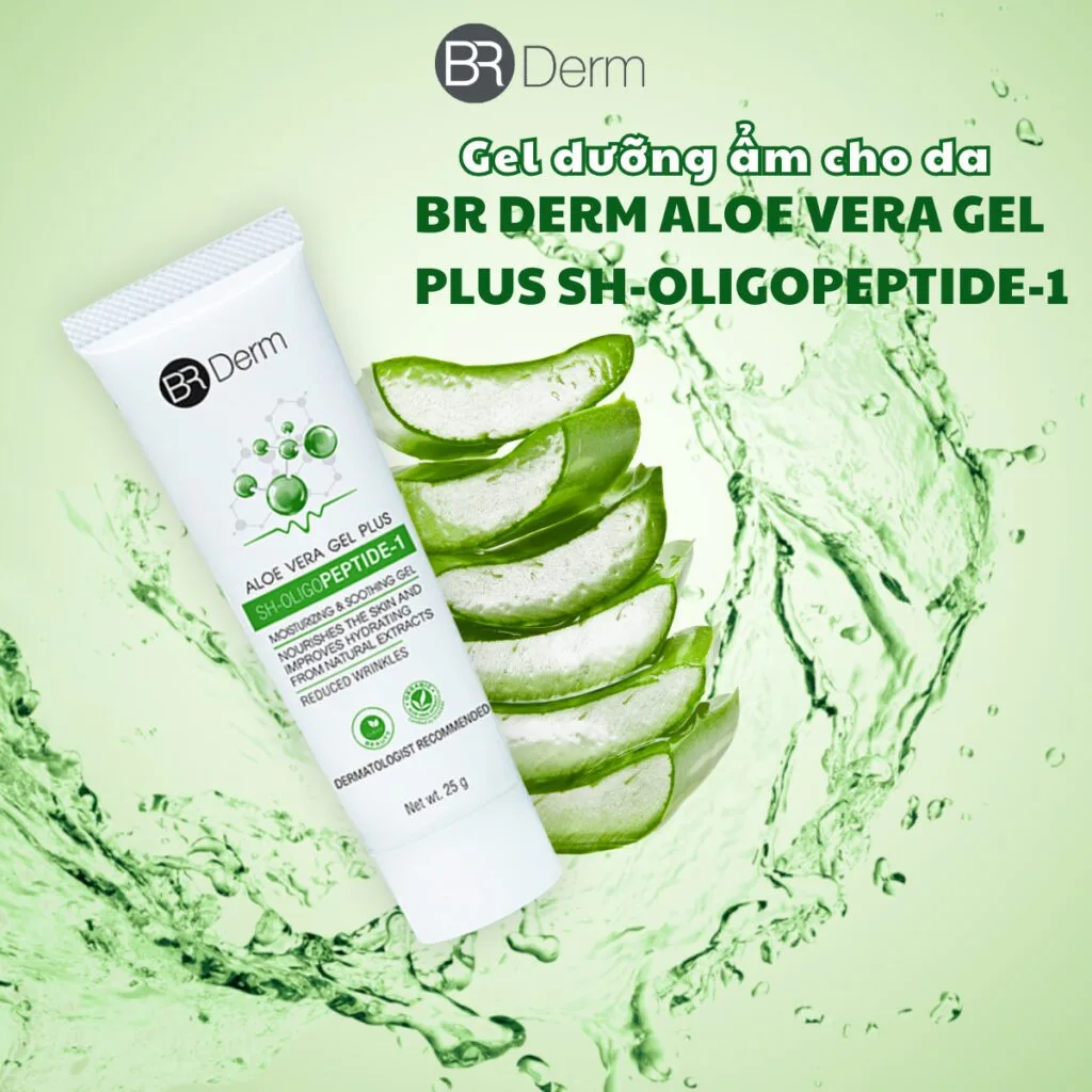 Gel dịu da BR-Derm Aloe Vera Gel Plus