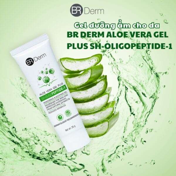 Gel dịu da BR-Derm Aloe Vera Gel Plus