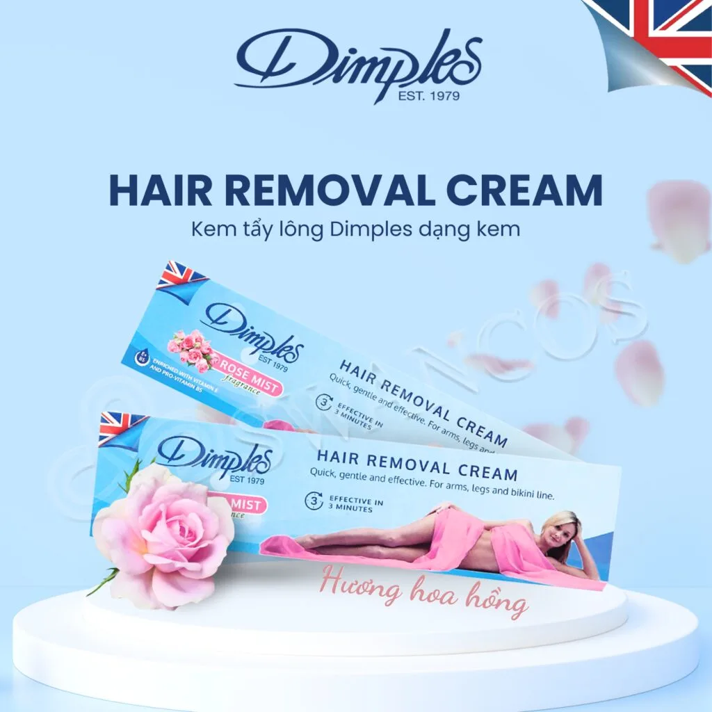 Kem tẩy lông Dimples