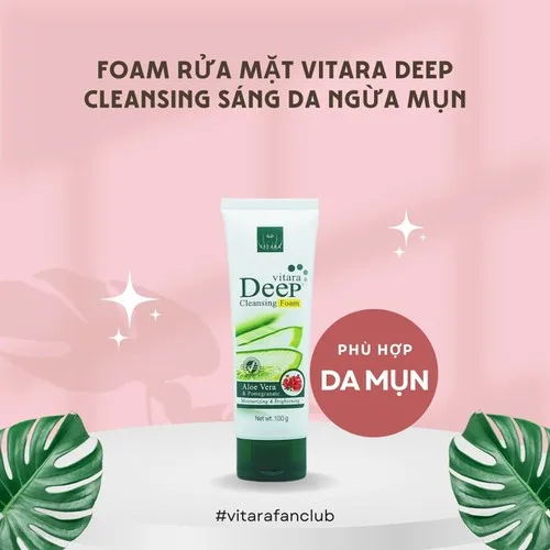Sữa rửa mặt Vitara