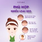 Kem mờ sẹo Vitara Silicone Scar Plus SPF15 9g