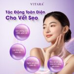 Kem mờ sẹo Vitara Silicone Scar Plus SPF15 9g